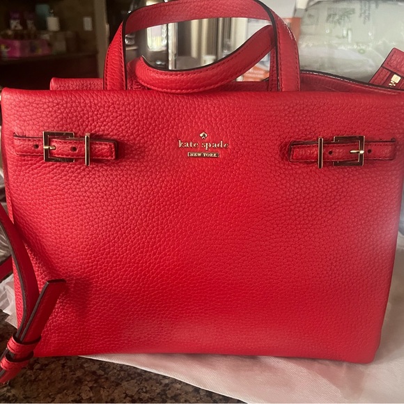 Kate Spade Bright Red Satchel